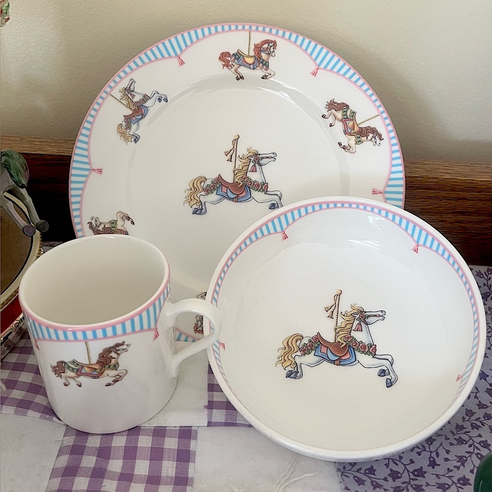 Tiffany & Co. Child’s plate set